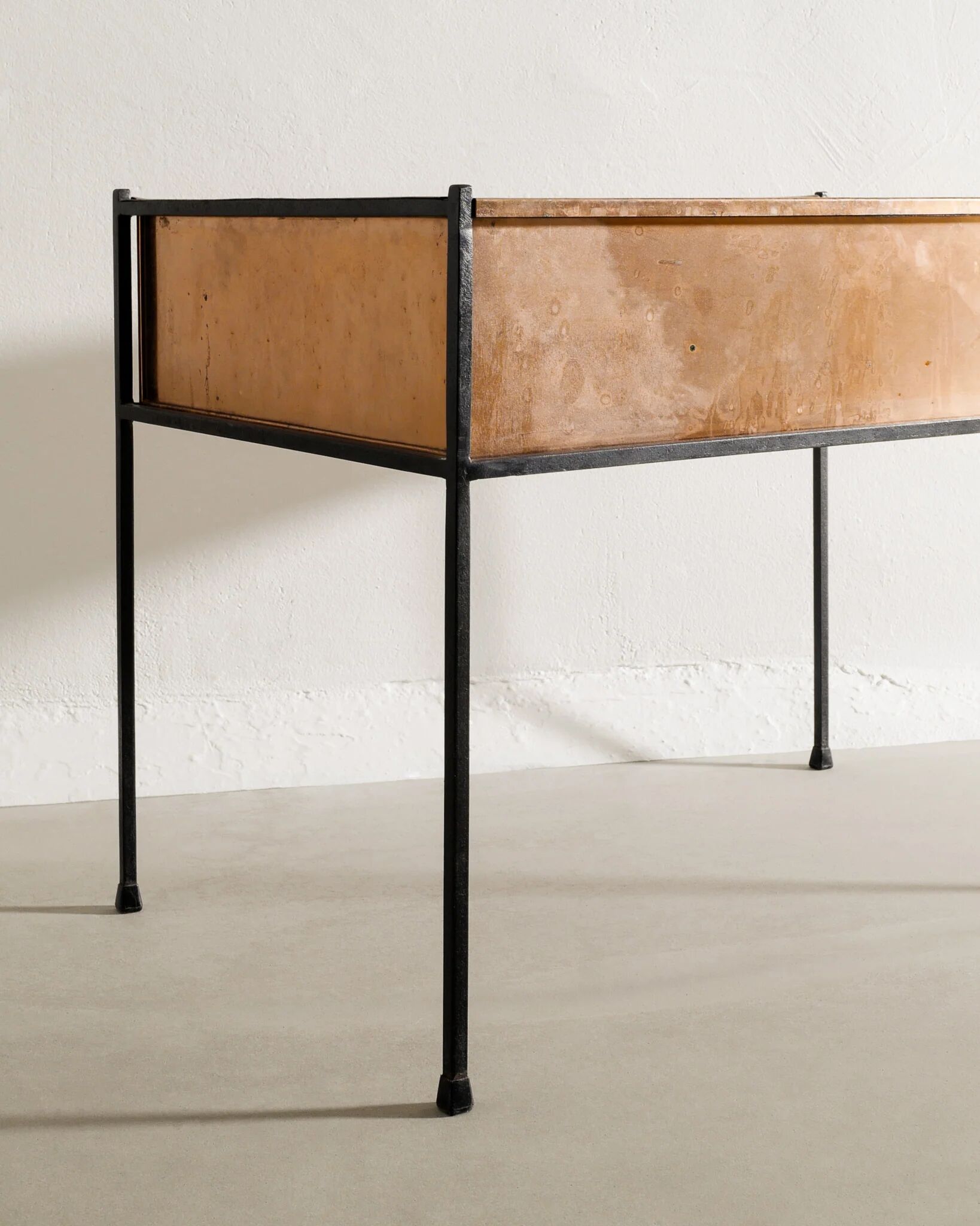 Swedish Mid Century Copper Metal Planter Hans-Agne Jakobsson, 1950s