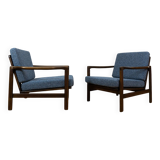 Pair of mid century armchairs "b7522 " by Zenon Bączyk,  Poland, 1960's