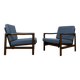 Pair of mid century armchairs "b7522 " by Zenon Bączyk,  Poland, 1960's