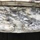 Cheminée en marbre brèche violette de style Louis XV