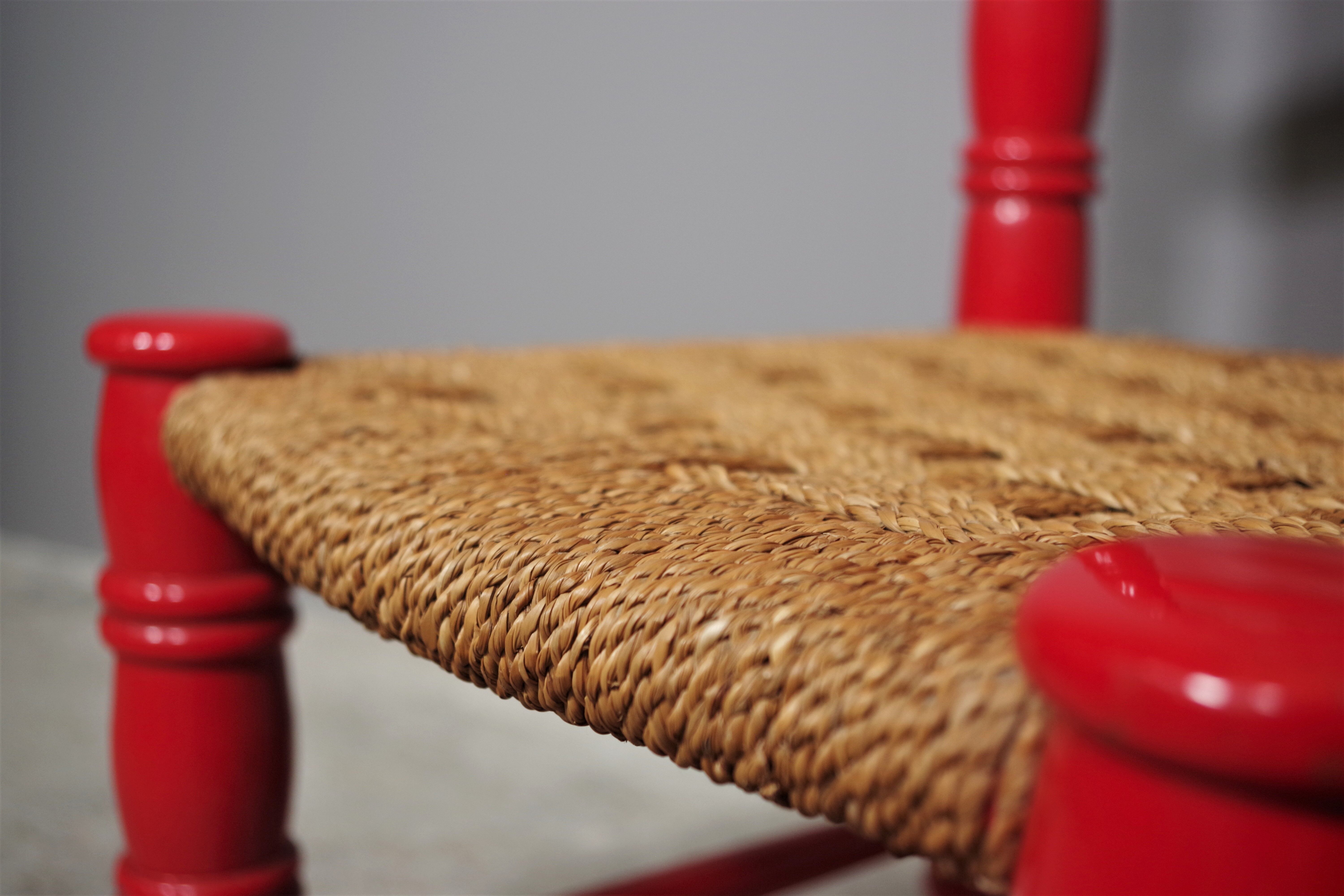 Spanish high chairs, 1940s, set of 2