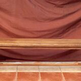 Vintage handmade wooden bench dimension: width -160 cm— height -37cm- depth -27cm-