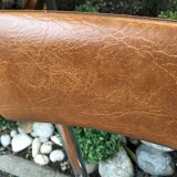 Chairs skaï  and  chrome