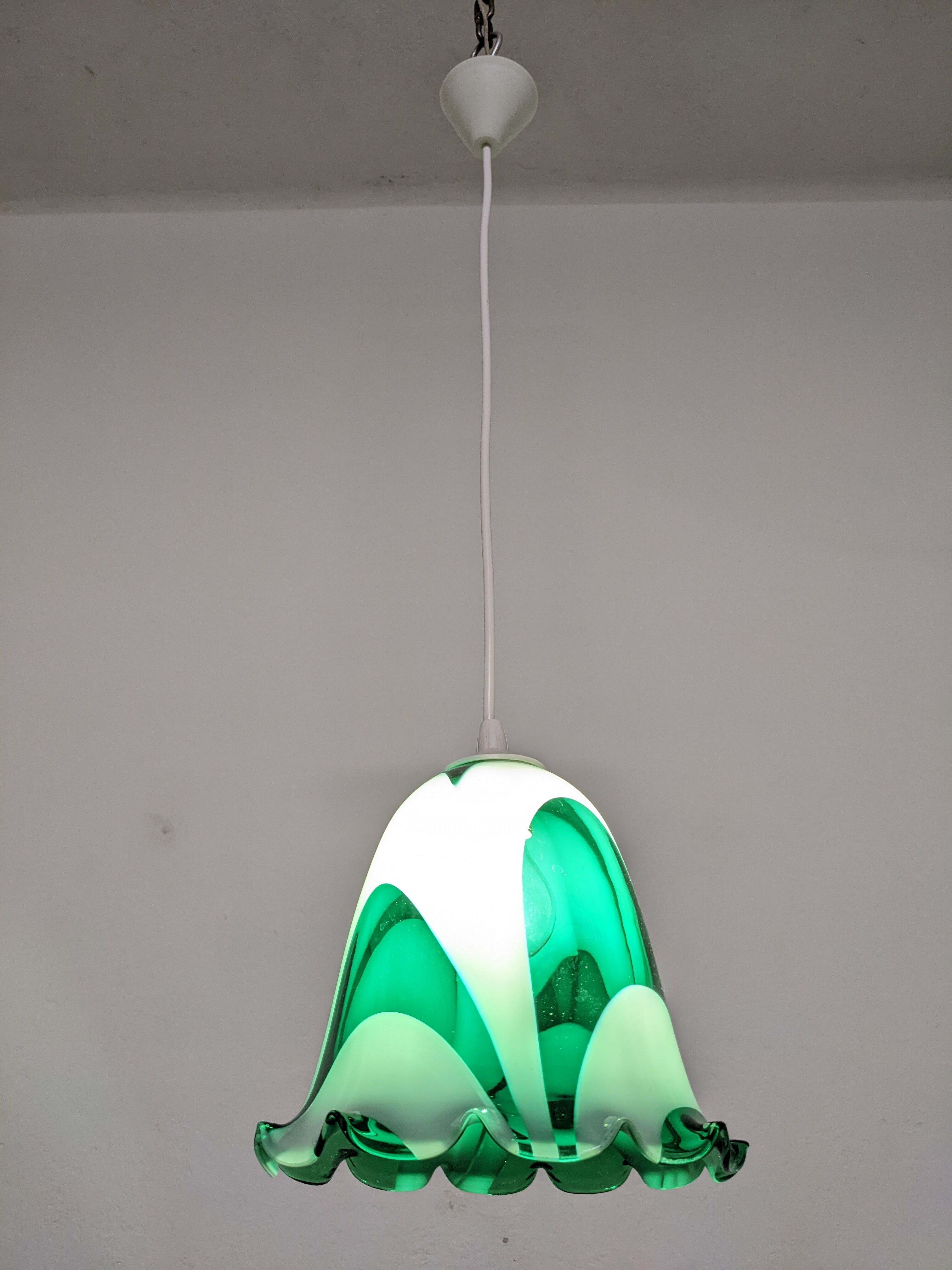 Murano glass pendant lamp from the 60s/70s