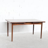 Scandinavian rosewood dining table 60's