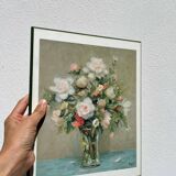 Museum painting reproduction bouquet