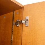 Eric Miomandre. Blond beech wardrobe. 20th century.