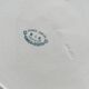 4 flat ironstone plates “Empire” Salins