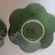 Important cabbage soup tureen and its vintage earthenware dish.