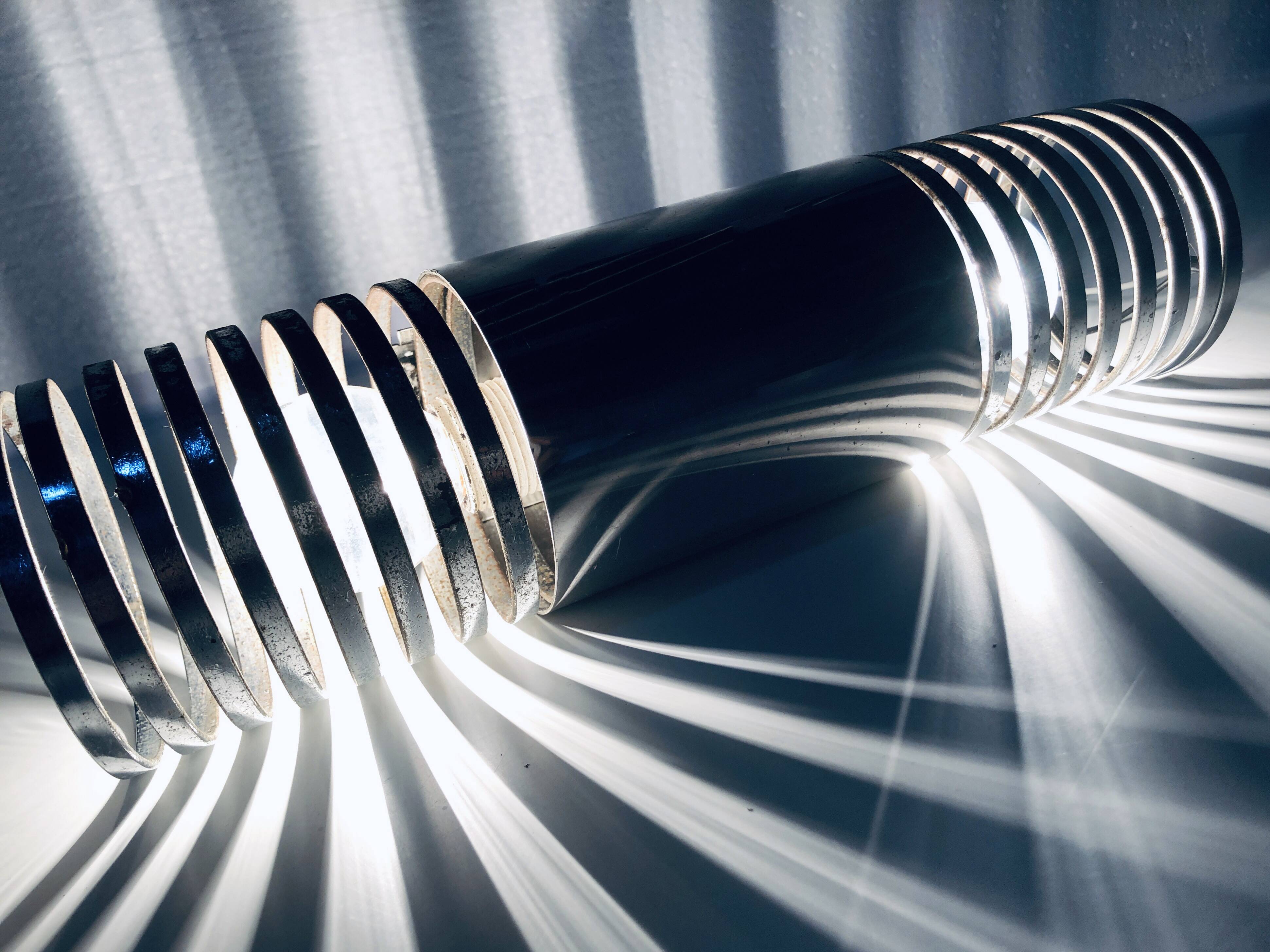 Vintage Wall Lamp • Spirals • Space Age • 1970