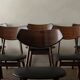 Vintage Dining Chairs by Louis van Teeffelen for AWA Set of 6 Dutch MCM