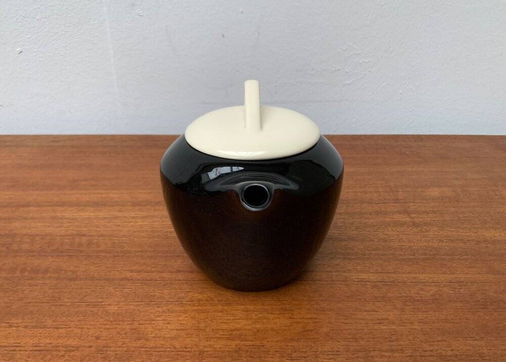Théière ou cafetière en céramique postmoderne de Pagnossin, Italie, années 1980
