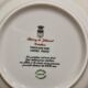 Set of 6 porcelain plates Thierry de Zélicourt