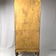 Louis XVI style showcase in wood and gilded stucco, circa 1900