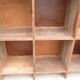 Antique locker cabinet