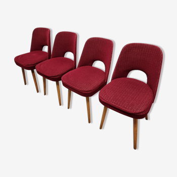 4 chaises de salle à manger par Oswald Haerdtl