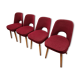 4 dining chairs by Oswald Haerdtl