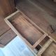 Wardrobe, oak linen cupboard from 1920.