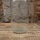 Glass pharmacy jar vase