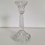 Vintage glass candle holder