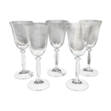 Set de 5 verres à vin