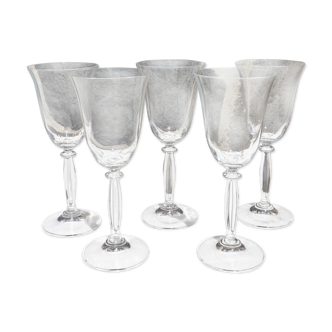 Set de 5 verres à vin