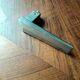 Art deco brass door handle