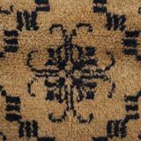 Vintage Turkish Oushak Rug Handwoven 114x193 cm