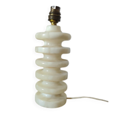 Pied de lampe art-deco albâtre