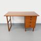 Vintage Scandinavian teak desk from the 60s