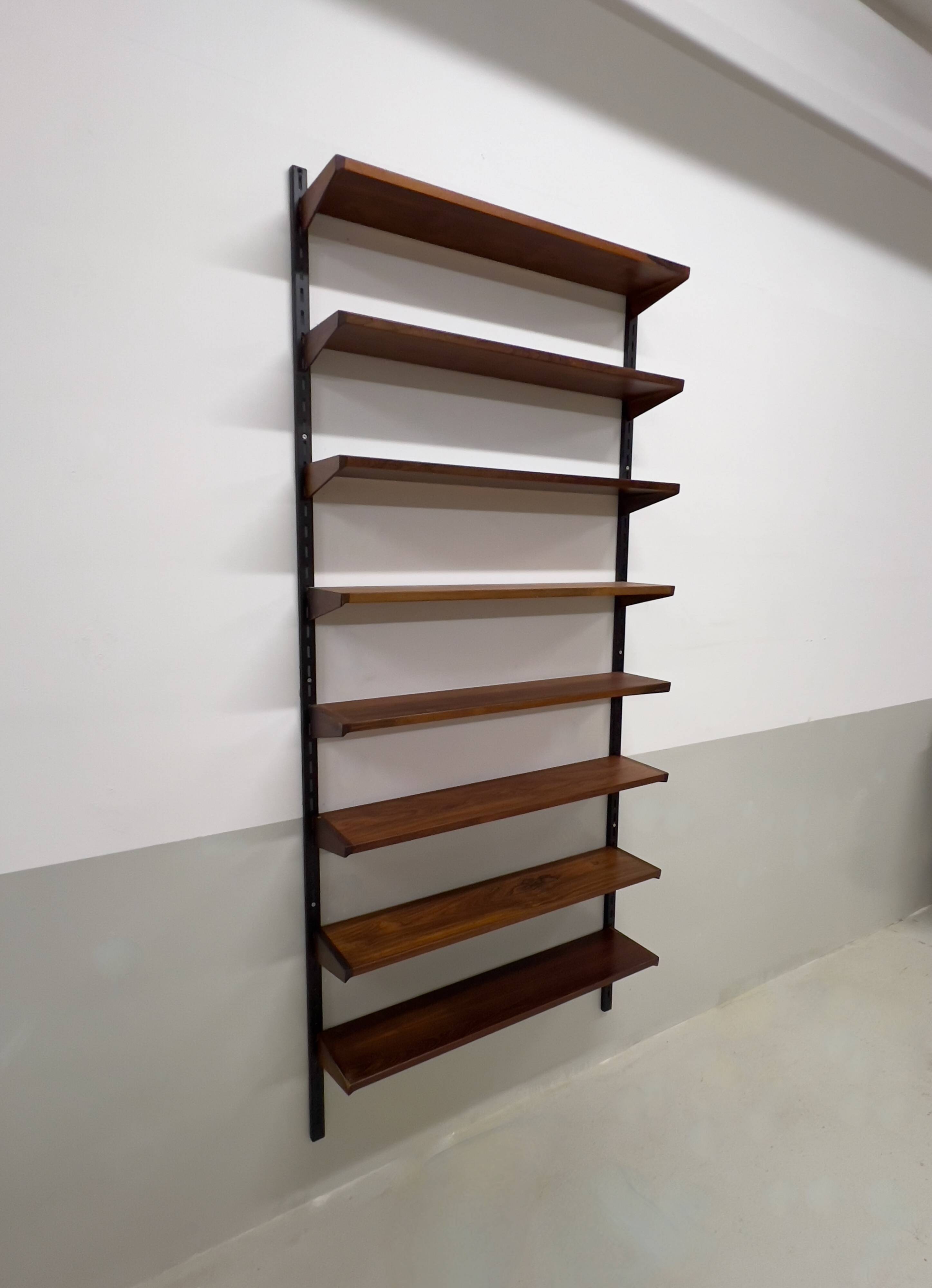 Kai Kristiansen Rosewood Shelving System, Felballes Møbler.