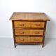 Commode en rotin 1970