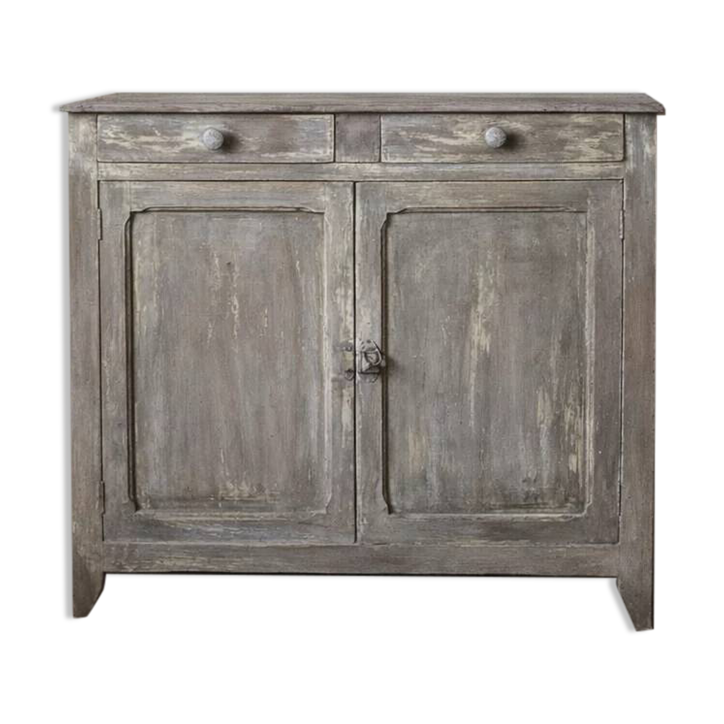 Parisian buffet in beech from the early 20th century with an antique finish.