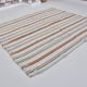 Tapis Kilim coloré tissé à la main