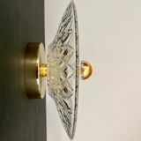 Vintage lampshade in chiseled glass