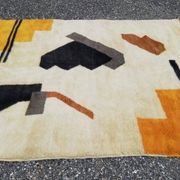 Handmade pure wool Beni Mrirt rug, size 150 x 250