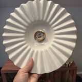 Vintage serrated pendant light