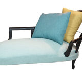 Reupholstered meridian