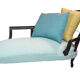 Reupholstered meridian