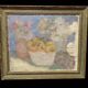 Oil Painting on Canvas "Renzo Dotti" 1967
