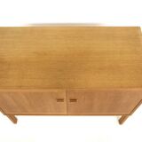 Scandinavian oak chest of drawers, Sweden, 1960