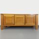 Vintage Maison Regain sideboard in solid elm from the 70s
