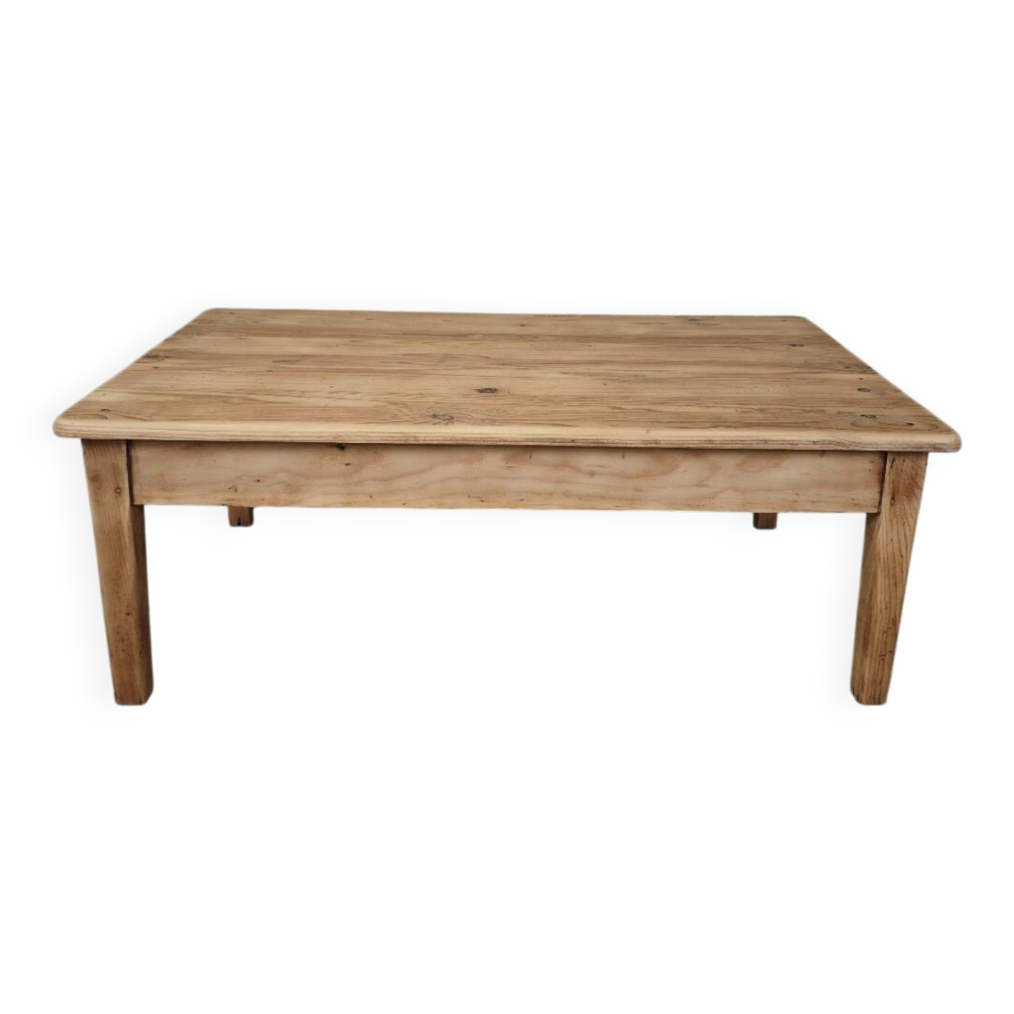 Table basse de ferme en sapin