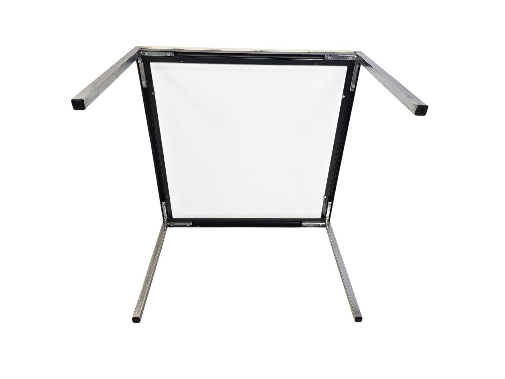 Design néerlandais - Gispen - Coen de Vries - table basse - placage - chrome