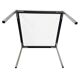 Design néerlandais - Gispen - Coen de Vries - table basse - placage - chrome