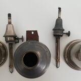 Gasoline lamp the swallow, pigeon 1900