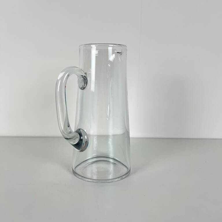Rare Ancien Grand Broc à orangeade, pichet, pot à eau Baccarat estampillé C