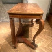 Art Nouveau Italian Wooden Console Table