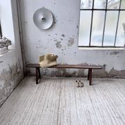 Banc de ferme chêne 1950