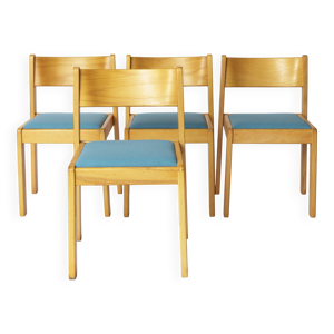 Lot de 4 chaises empilables - allemand